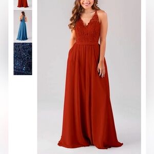 Kennedy Blue Cinnamon Beaded Dress